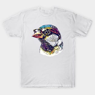 AvianVision Heritage: Tiny Bird, Big Specs T-Shirt